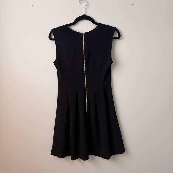 Dynamite A-Line Cinched Waist Dress - Black - Picture 3 of 3